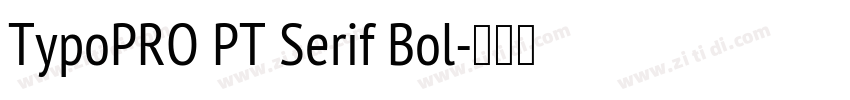TypoPRO PT Serif Bol字体转换 TypoPRO PT Serif Bol字体转换